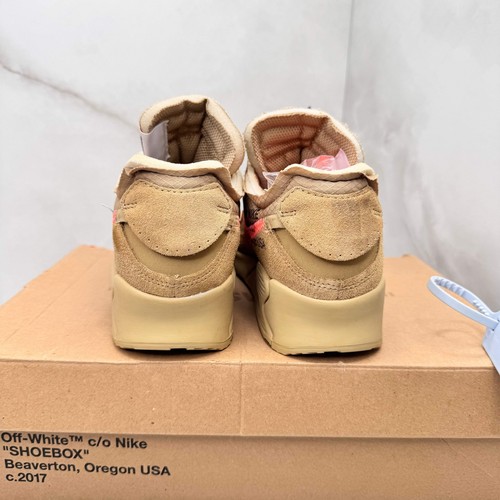 Nike Off White Air Max 90 Desert 6UK - Picture 4 of 7
