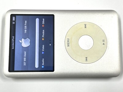 Apple iPod Classic A1238 Silver 6th Generation 160GB Tested Apple iPod Classic A1238 Silver 6th Generation 160GB Tested