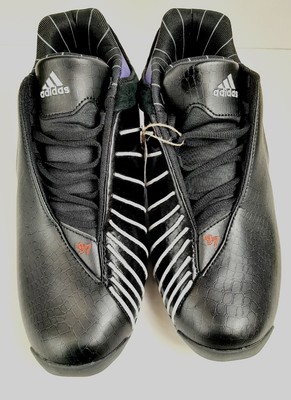 Adidas TMAC 3 (Tracy McGrady) Raptors Black Purple Basketball Shoe 