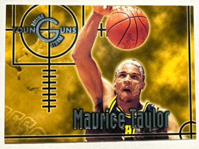 1997 Wheels Rookie Thunder #YG5 Maurice Taylor Young Guns Rising Storm