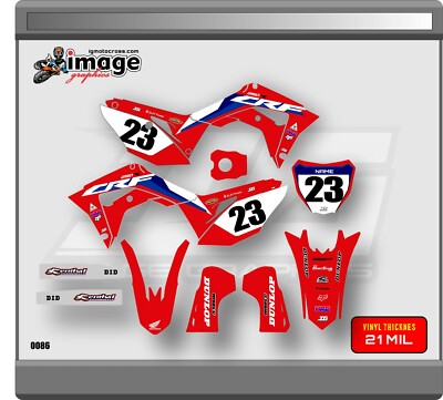 HONDA CRF450R 2017 2018 2019 2020 250r 18-21 GRAPHICS KIT SEMI