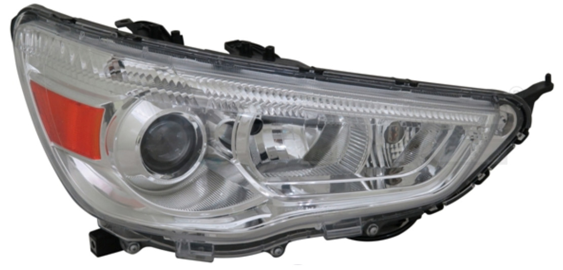 Phare électrique avant droit H11 HB3 avec moteur pour Mitsubishi ASX III 2010 à 2015