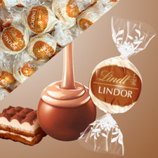 Lindt Lindor | TIRAMISU MILK CHOCOLATE TRUFFLE BALLS | Coffee Cappuccino flavour