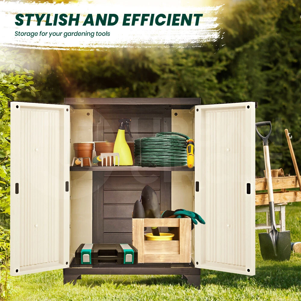 Small outdoor storage cabinet deals