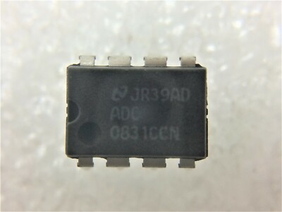 ADC0831CCN NSC 0831CCN IC AD CONVERTER 8-BIT SERIAL 8PIN PDIP 5 PIECES