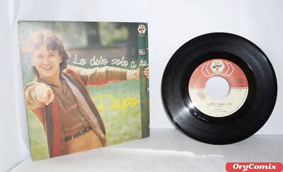 Pupo - Lo Devo Solo A Te - Lidia IN Moskau - Vinyl 7 '' 45 RPM Gut