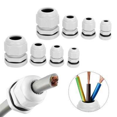 40/80tlg Kabelverschraubung Satz Set M12 M16 M20 M25 IP67 Metrisch Kabel IP68 DE