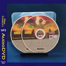 The RIFTWAR CYCLE Series By Raymond E. Feist - 32 MP3 Audiobook Collection