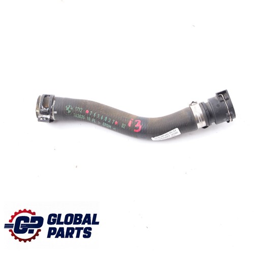 BMW i3 I01 Wasser-Kühlmittel-Kühlungsschlauch Rohrleitung Kühler 7616037