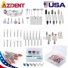 Kit de pulido de resina compuesta de silicona de diamante dental Pulidor fresas