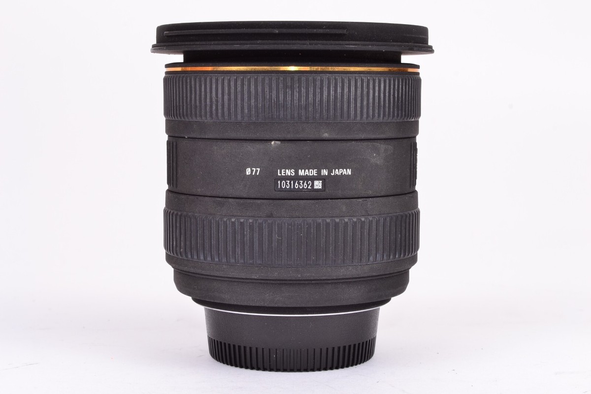Sigma 10-20mm f/4-5.6 DC HSM EX Wide Angle Zoom Lens For Nikon F