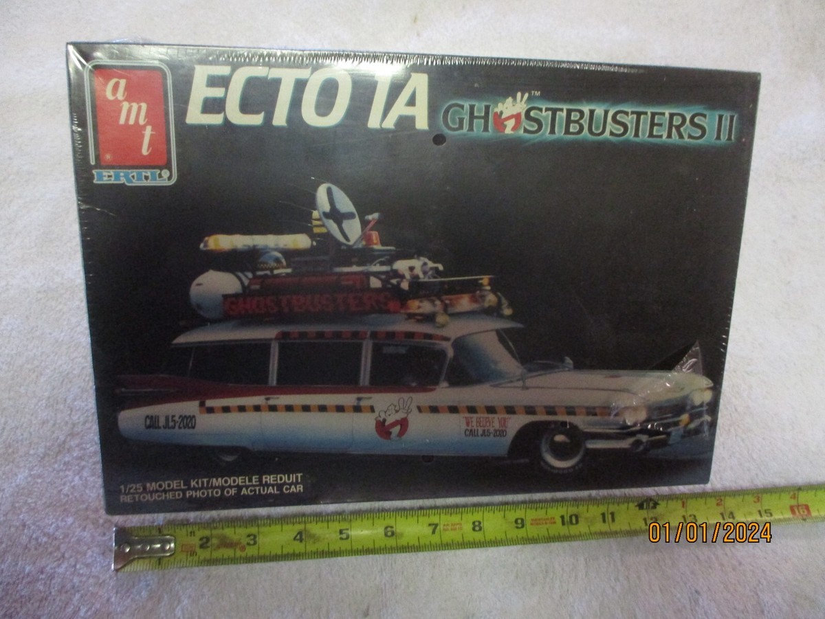 AMT ERTL ECTO 1A GHOSTBUSTERS II 1:25 MODEL KIT FACTORY SEALED