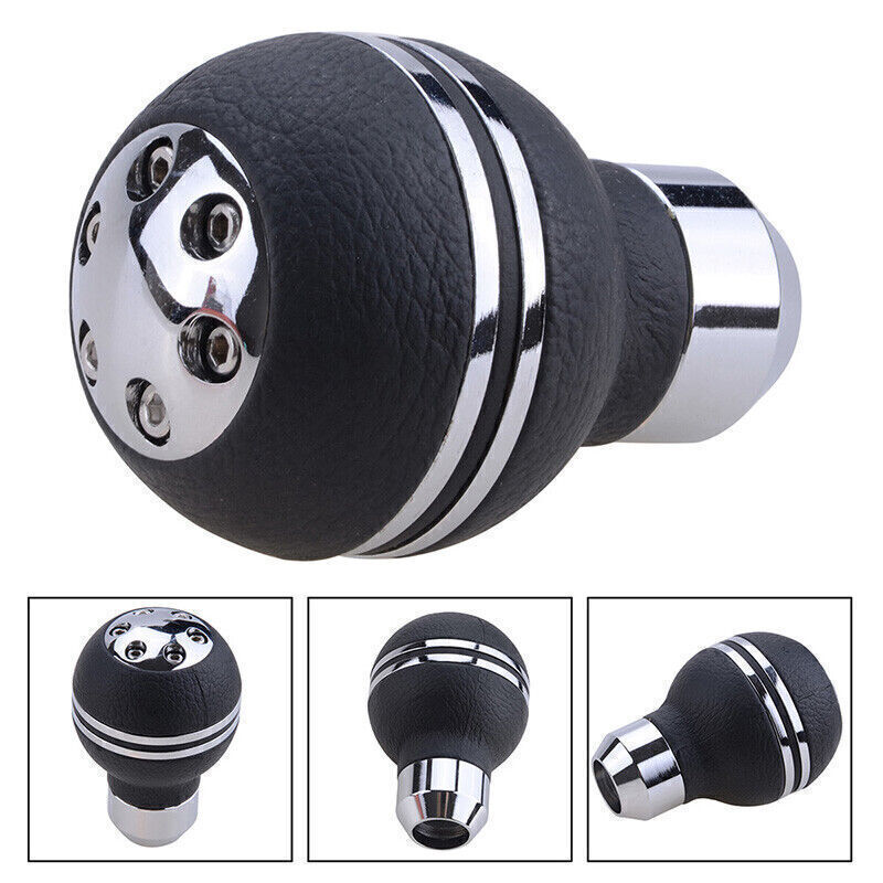 Black Gear Shift Knob Shifter Lever Handle Manual Transmission for Car SUV Truck