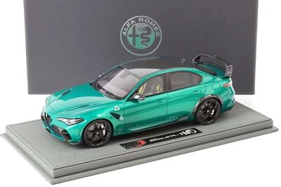 1:18 BBR Alfa Romeo Giulia GTAM Verde Montreal/ silver brakes - Limited 80 pcs.