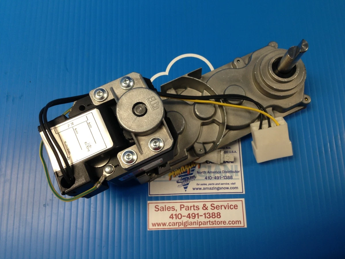 Carpigiani Parts Slush Spin Model Gear Box Motor 1 Bowl 2 Bowl