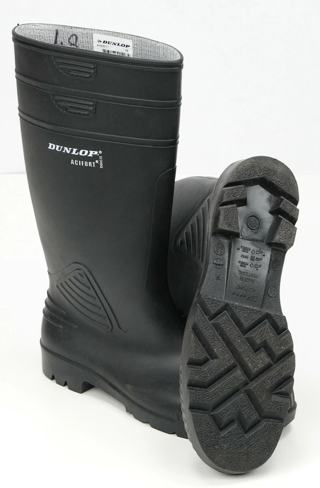 Dunlop Acifort S5 Gummistiefel mit Stahlkappe Gr. 48 / Safety boot Steel toe - Bild 2 von 3
