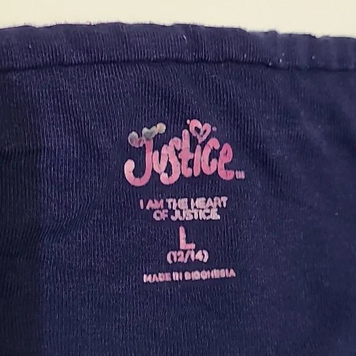 JUSTICE Girl's Blue Sea Green Leggings - Size Large (12/14) - Picture 6 of 11