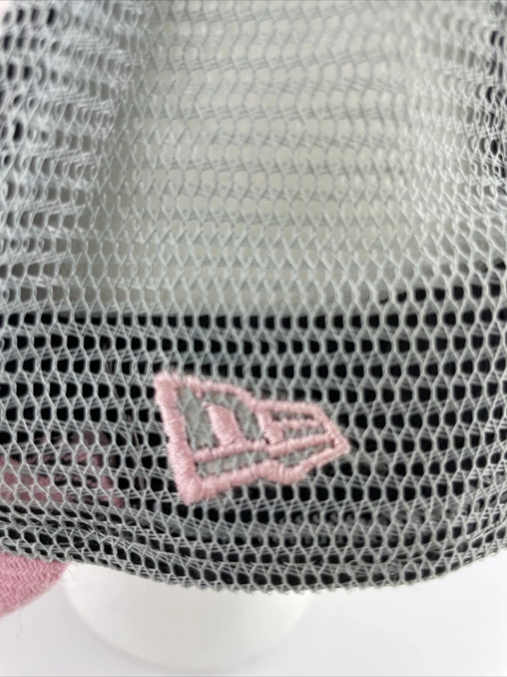 Gorra Detroit Red Wings rosa a cuadros correa a cuadros espalda New Era Foto 3 de 4