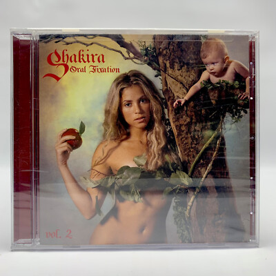 Shakira CD Oral Fixation Vol 2 w/Bonus Track ft Santana Cerati