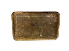 VINTAGE ADVERTISING EMPTY BROTHERHOOD CAN  TOBACCO TIN 6 X 4 X 3” — photo 2