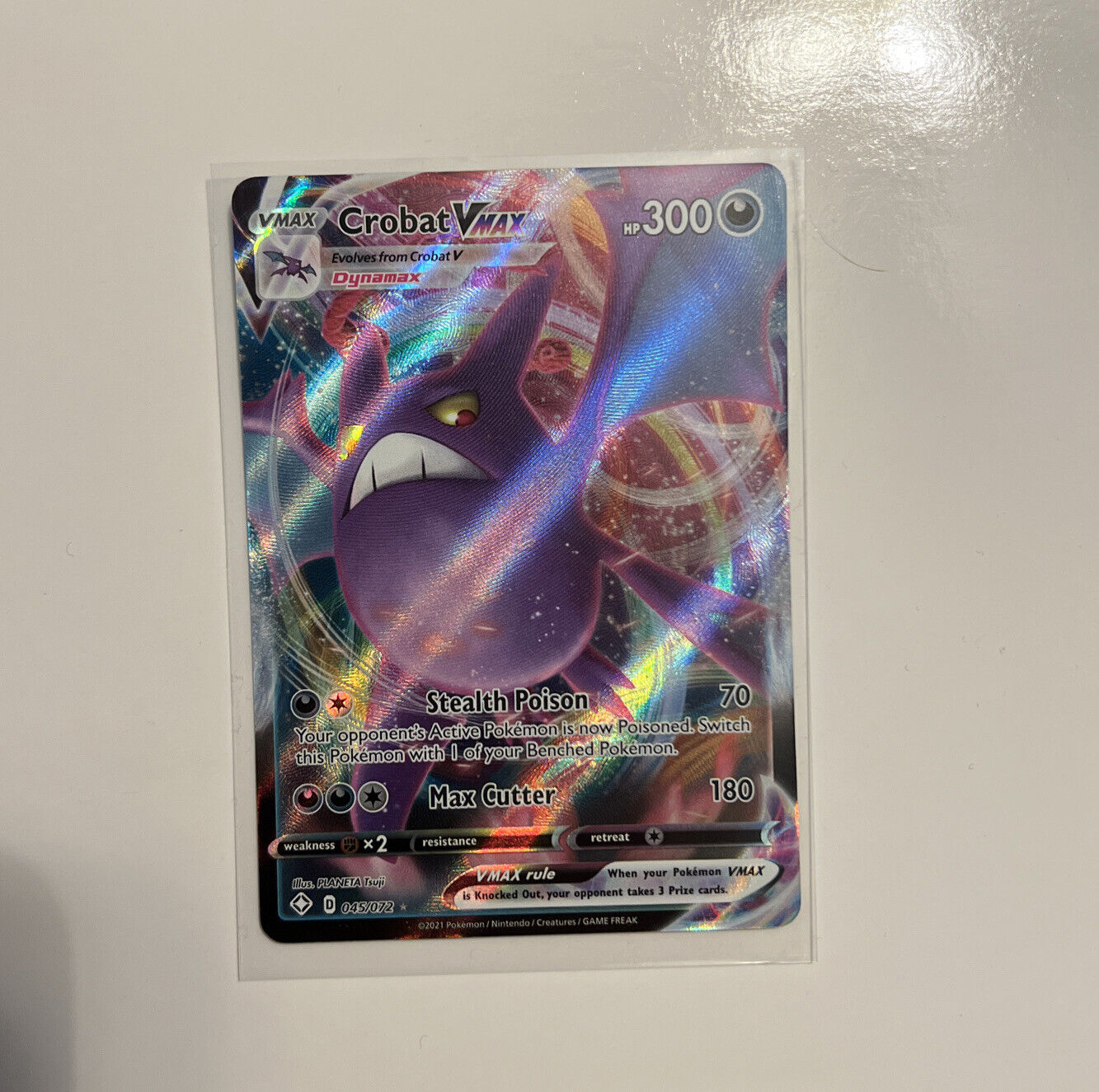 Crobat V (Gengar VMAX High-Class Deck 003/019) – TCG Collector