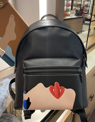 Coach X Tom Wesselmann Charter Backpack | eBay Coach X Tom Wesselmann Charter Backpack | eBay