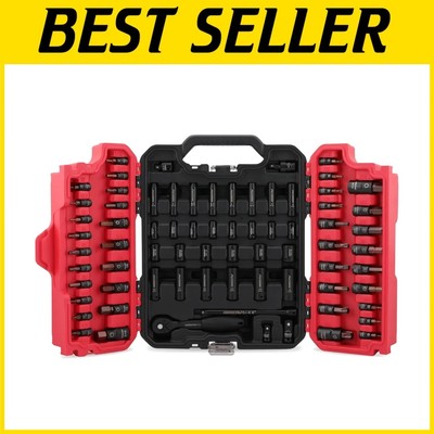 73-Piece Hex Torx Master Impact Socket Set