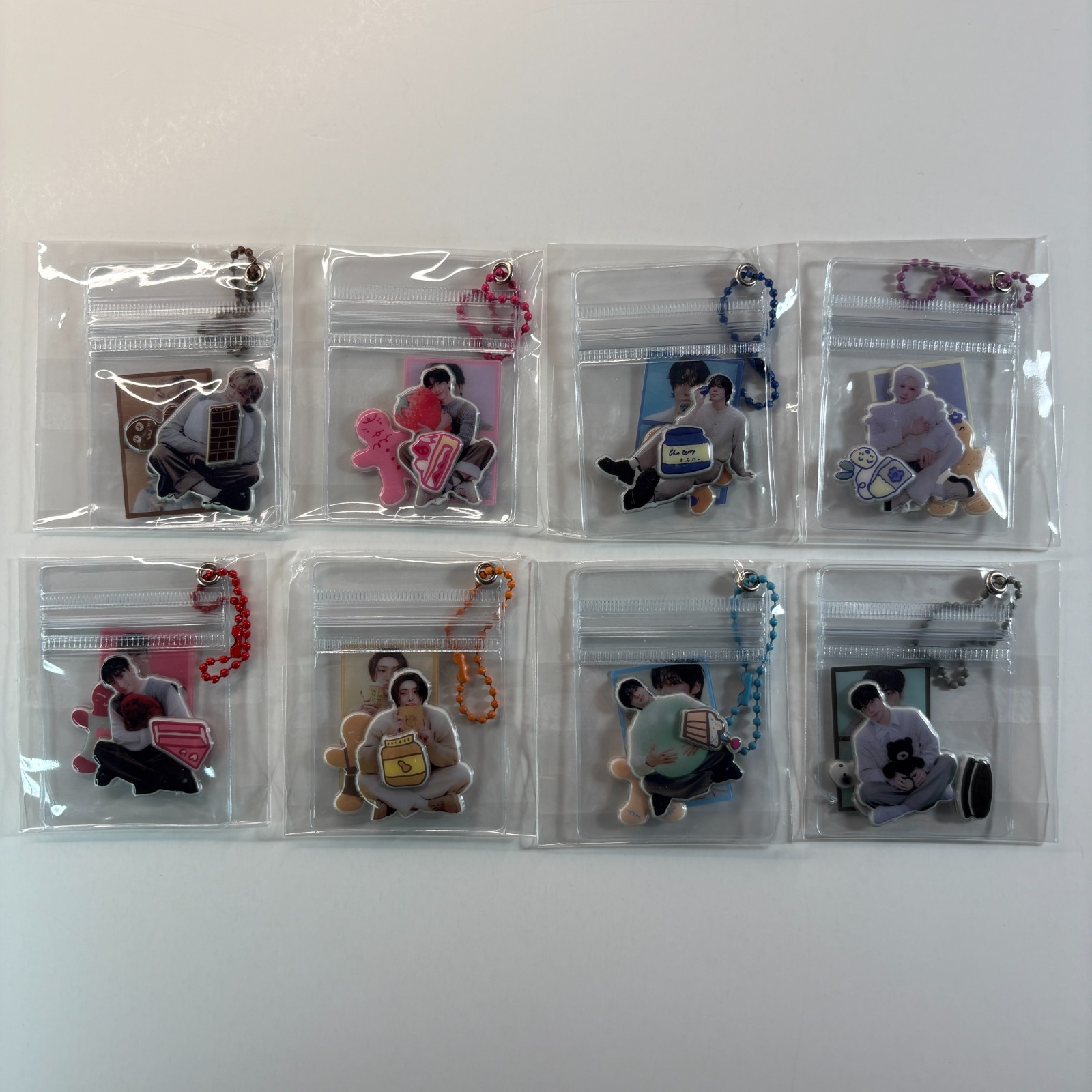 [ATEEZ] 2026 SEASON'S GREETINGS "PASTRY SHOP" PVC Keyring