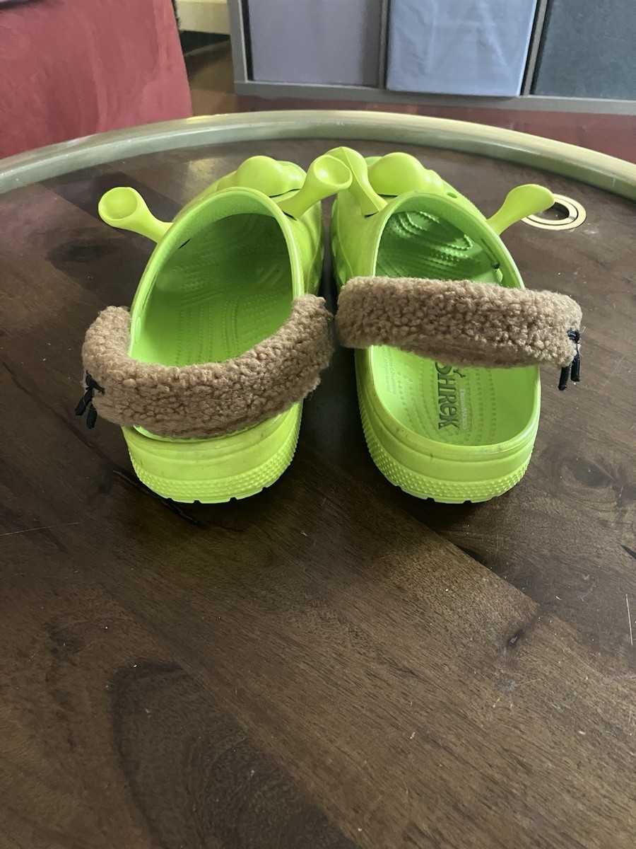 Crocs DreamWorks Shrek Classic Clog Mens Size‎ 12 Green Ogre. Crocs DreamWorks Shrek Classic Clog Lime Punch Size Mens 17  main image 4