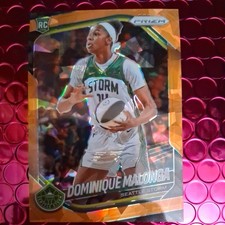 Dominique Malonga Orange Ice Panini 2025 Prizm WNBA Rookie #116 Seattle Storm