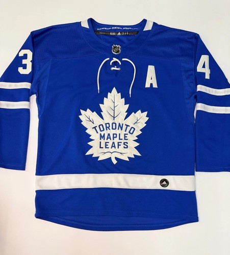Adidas Toronto Maple Leafs Auston Matthews #34 NHL Jersey Size-52 Blue Authentic