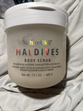 NatureWell MALDIVES Body Scrub 17.1 Oz  SEALED Coconut Oil/Shea NATURE WELL