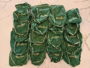 Apple Crown Royale Drawstring Bag Green 20 BAGS