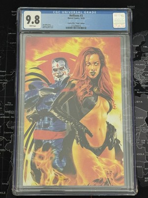 Hellions #3 - CGC 9.8 - ''Virgin'' Edition. Mike Mayhew - Limited 1000
