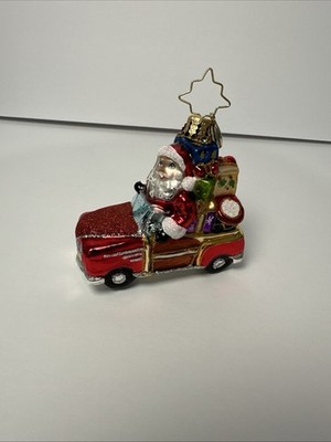 Christopher Radko Retired A Collector of the Classics Series Ornament Initialed