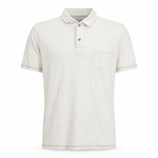 Mataray Mens Polo Size XL Beige Collared Short Sleeve