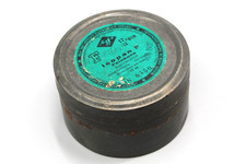 German Vintage Agfa Film Tin Container   Aug 1947 . EFL888