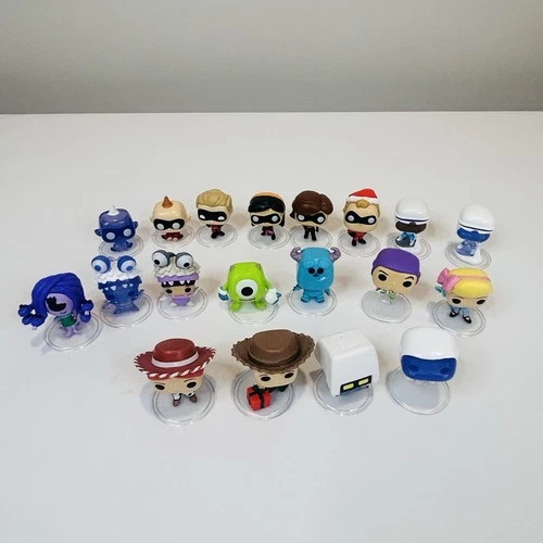 Funko Pop Pocket Mini Figures Lot of 19 Incredibles, Toy Story, Monsters