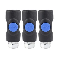Prevost Safety Air Plug Coupler ISI061201 1/4" FNPT Prevo S1 Pack of 3