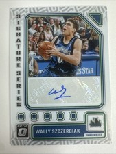 2023-24 Panini Donruss Optic Signature Series Wally Szczerbiak #SS-SZC AUTO