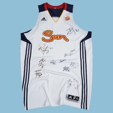 Vintage WNBA Connecticut Sun Basketball Jersey Signed Shirt - 2XL