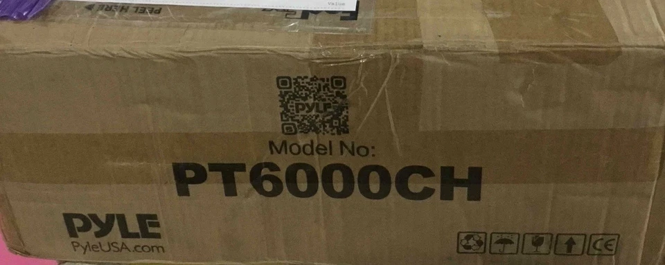 Pyle PT6000CH Wireless Bluetooth Amplifier Receiver 6-Channel 4200W PARTS ONLY - Image 3 of 4