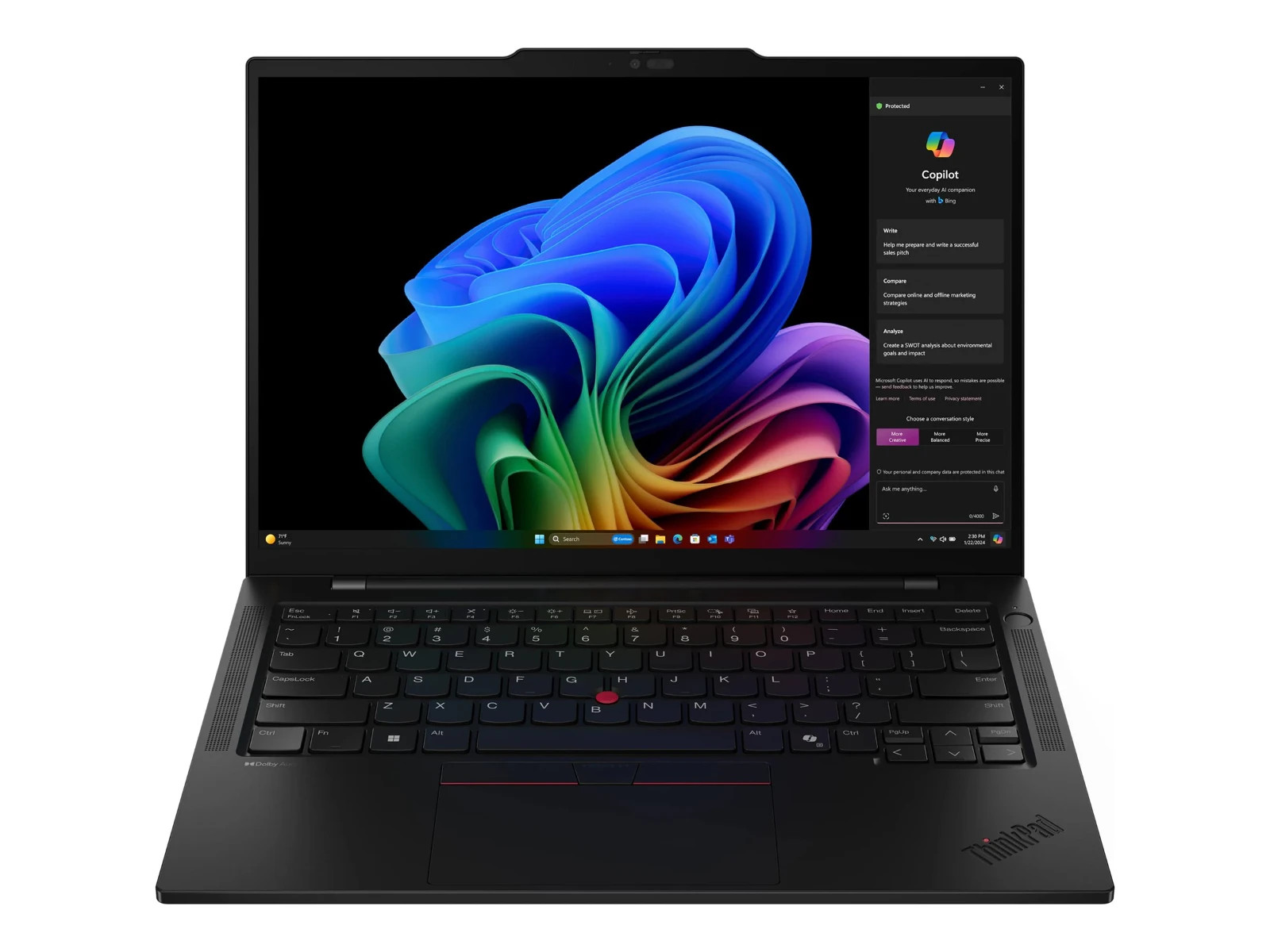 Lenovo ThinkPad T14s, 14-Inch Laptop, with Ultra 5 225U, 256 GB SSD (Solid State Drive), Windows 11 Pro