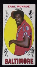 1969-70 Topps #80 Earl Monroe RC Rookie Basketball Card HOF. rookie card picture