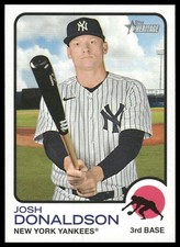 Josh Donaldson 2022 Topps Heritage #708 New York Yankees