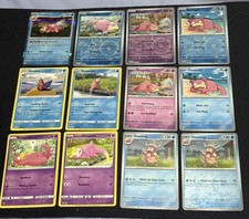 12x Pokemon Tcg- Slowpoke, Slowbro & Slowking Bundle Near mint No duplicate 