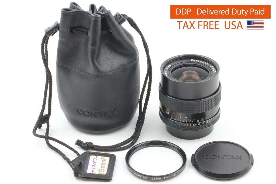 Duty-Free US【Near MINT】Contax Carl Zeiss Distagon T* 25mm f2.8 MMJ MF Lens JAPAN - Image 3 of 4
