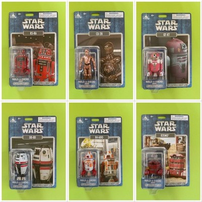 Star Wars Droid Factory R5-K6 CU-28 QT-KT DD-BD R4-6DO B2EMO Build a Droid