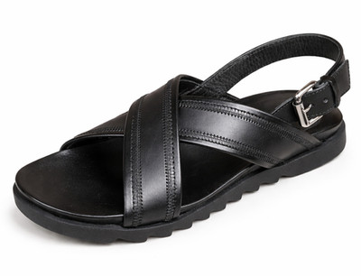 DIESEL Black Gold CONCH Damen Sandalen Leder Schwarz EU 36