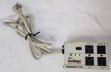 Tripp Lite Isobar Ultra 4 Diagnostic Surge Suppressor 4 Outlet Protector. Tested